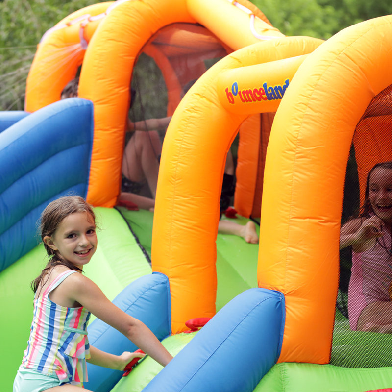 Bounceland Inflatable Island Bounce House & Reviews Wayfair